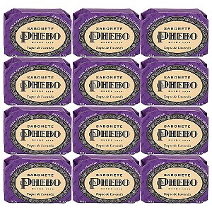 Sabonete Phebo Toque de Lavanda em barra 90g