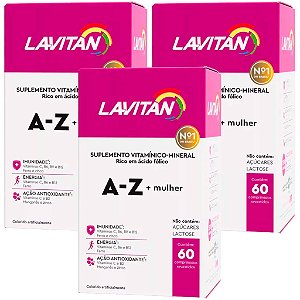 Lavitan A-Z Mulher com 60 Comprimidos - Cimed