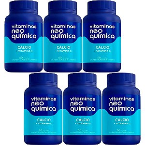 Vitamina Cálcio + Vitamina D 60Cpr - Neo Química