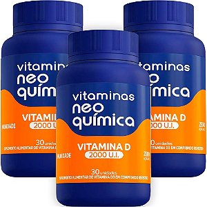 Vitamina D3 - 2.000UI Neo Química 30 comprimidos