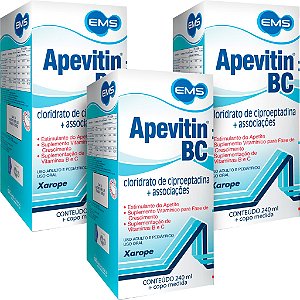 Apevitin Bc 240ml + Copo Medida (Ganho de Peso)
