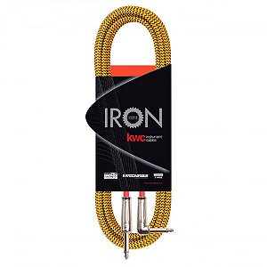 CABO KWC IRON TEXTIL INSTRUMENTO P10 L/RETO 4,5 MTS AMARELO
