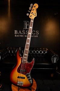 Fender Jazz Bass 1969 (all original) - 3 Tone Sunburst