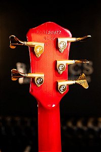 Baixo M.V. Pedulla Pentabuzz 5 (fretless - Cherry Burst)