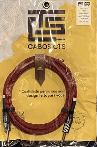 Cabo CTS Custom Series - 2,5 m Vermelho