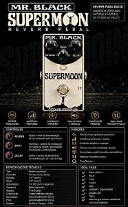 Pedal Mr.Black Supermoon Reverb