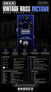 Pedal Vintage Bass Octave