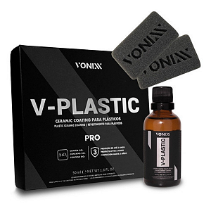 Vonixx V-plastic Vitrificador De Plásticos 50ml Nova Formula