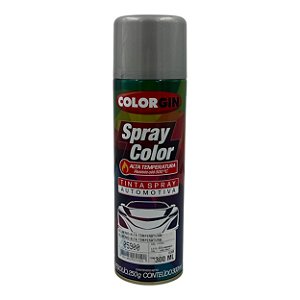 TINTA SPRAY AUTOMOTIVA ALUMINIO ALTA TEMPERATURA 250ML COLORGIN