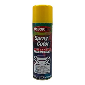 TINTA SPRAY AUTOMOTIVA AMARELO PINÇA DE FREIO 300ML COLORGIN