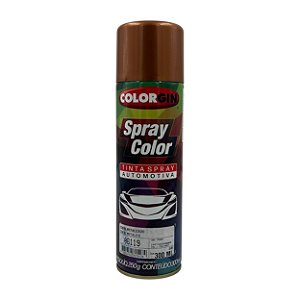 TINTA SPRAY AUTOMOTIVA COBRE METALIZADO 300ML COLORGIN