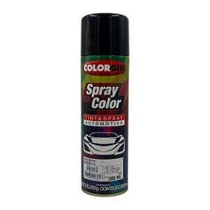 TINTA SPRAY AUTOMOTIVA PRETO RAPIDO 300ML COLORGIN