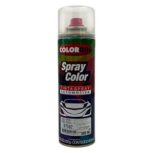 TINTA SPRAY AUTOMOTIVA VERNIZ RAPIDO 250ML COLORGIN