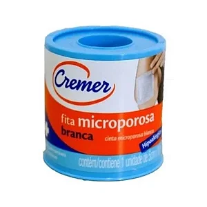Fita Microporosa Branca 5cmX10m