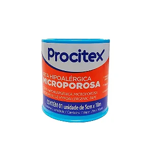 Fita Microporosa Branca 5cmX10m Procitex