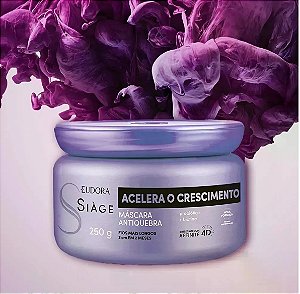 Máscara Antiquebra Eudora Siàge Acelera o Crescimento 250g
