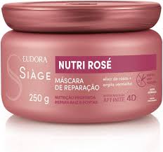 Eudora Máscara Capilar Siàge Nutri Rosé 250g