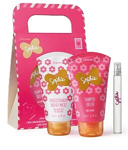 Conjunto Sophie #amoviajar O Boticário Infantil (3 Produtos)