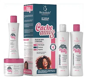 KIT CAPILAR 4 ITENS CACHEAMOS BIO INSTINTO