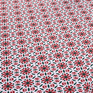 Toalha de Mesa Estampa Digital 1 Peça 2,00m x 1,40m 6 Lugares 100% Poliéster Tec