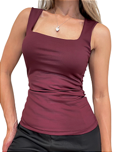 Blusa Feminina Decote Redondo Jucelia Ref. 1120 (Vendido e entregue diretamente pelo fornecedor.)