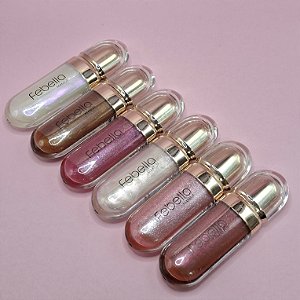 36- Gloss Labial Super Brilhante 6 cores