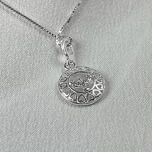 COLAR ESPIRITO SANTO - PRATA 925