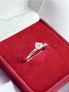 ANEL - SOLITARIO MOISSANITE - PRATA 925
