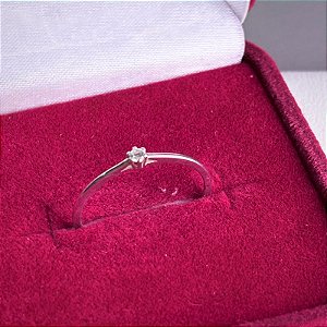 ANEL - MINI ZIRCONIA - PRATA 925