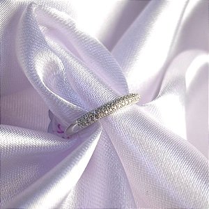 ANEL - APARADOR CRAVEJADO - PRATA 925