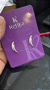 BRINCO RAIO CRAVEJADO - PRATA 925