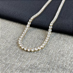 CHOKER ZIRCONIAS - SEMIJOIA