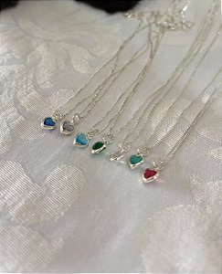 CONJUNTOS CORAÇÃO - PRATA 925