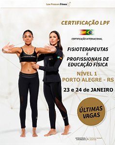Curso Nível 1 com Formação LPF em Porto Alegre - RS (JANEIRO 2026)