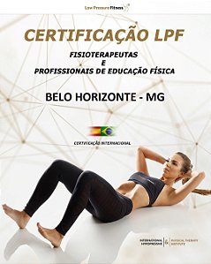 Curso Nível 1 com Formação LPF em Belo Horizonte - MG (OUTUBRO 2026)