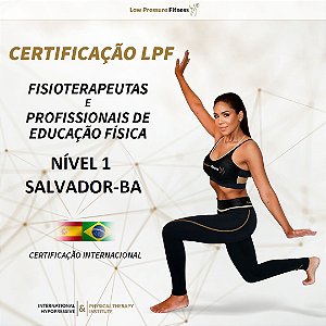Curso Nível 1 com Formação LPF em Salvador-BA (AGOSTO 2026)