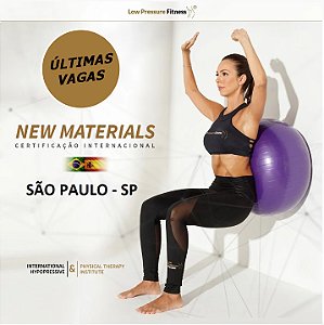 Especialização LPF NEW MATERIALS em São Paulo - SP (ABRIL 2026)
