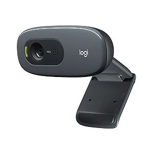 Câmera Webcam Logitech C270 Hd 720p Com Microfone Streamer