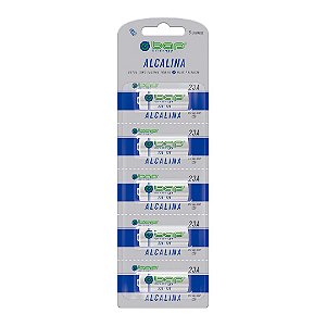 5 Baterias Alcalinas 23a 12v  Bap (1 Cart) [F108]