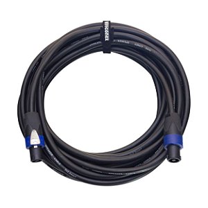 Cabo 05 Metros Conector Macho Speakon Spk 4p 05 425 Wireconex [F108]