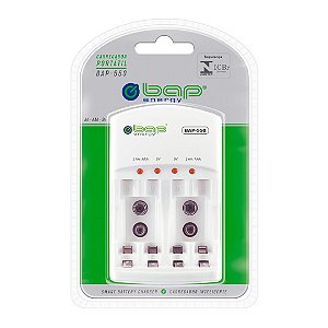 Carregador De Pilhas E Baterias Bap-550 [F108]