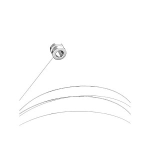 Corda Avulsa Giannini 1ª P/guitarra Aço C/bolinha Geegst9.1 [F108]