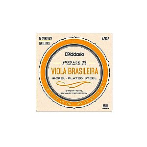 Cordas Para Viola Brasileira Ré D Addario Ej82 [F108]