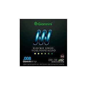 Encordoamento Giannini P/guitarra Niquel 0.008 Geegst.8 [F108]