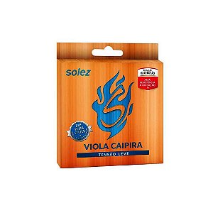 Encordoamento P/viola Niquel Tensão Leve Solez Slvc Tl [F108]