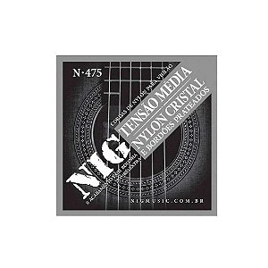 Encordoamento Violão Nylon-cristal/prateada Tensão Media Nig - 4ª Corda (ré) Extra - N475 [F108]