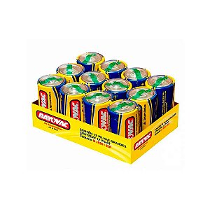 Pilha Zinco D Rayovac Amarelinhas Bandeja Com 12 Unidades [F108]