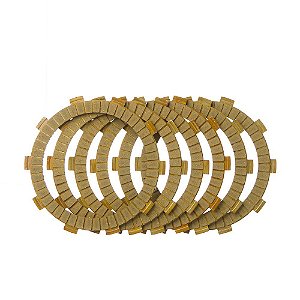 Discos Embreagem Oem Ji (6 Pecas) Cbx 250 [F016]