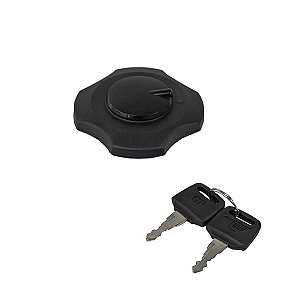 Tampa Tanque Gasolina Gp7 Preta Cg Ml Tur 125 83/ [F016]