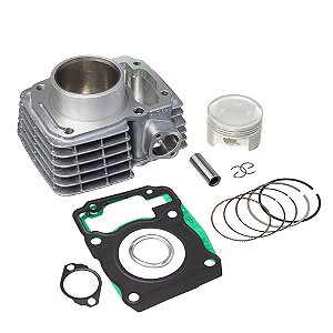 Kit Premium C/cilindro Pistao Junta Kmp.anel Rik Cg 150 /165 [F016]